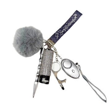 sagittarius Safety Keychain