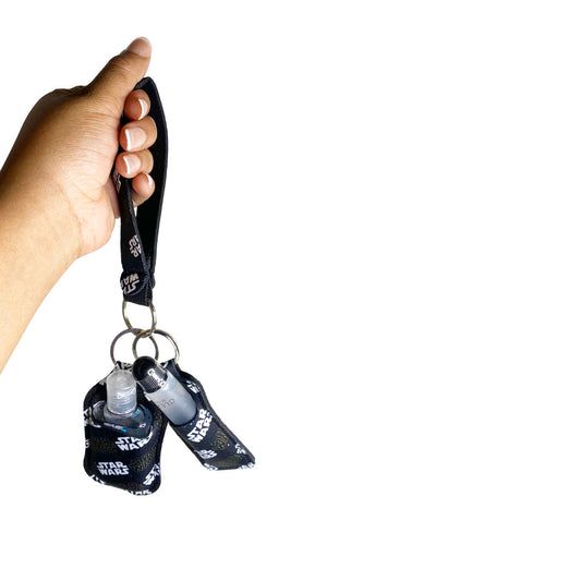 Darth Vader Wristlet & Hand Sanitizer & Lip Gloss Holder