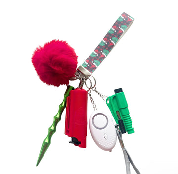 Grinchmas Self Defense Keychain