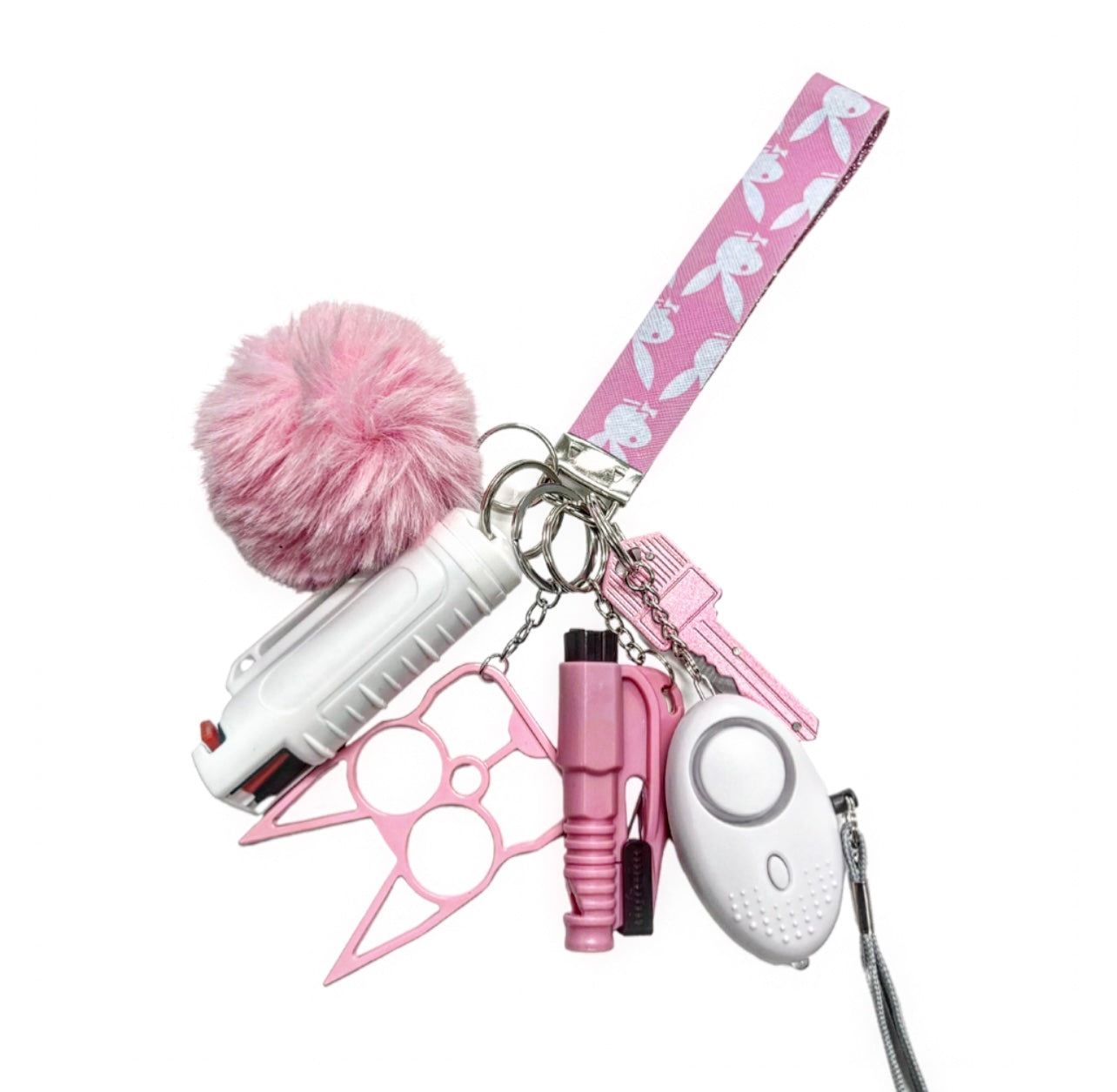 Bunny Self Defense Keychain