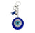 Round Evil Eye Keychain Accessory