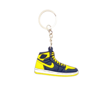 Shoe Keychain Accessories Yellow